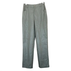 Nasty Gal | Faux Leather High Waist Pants Sz 6